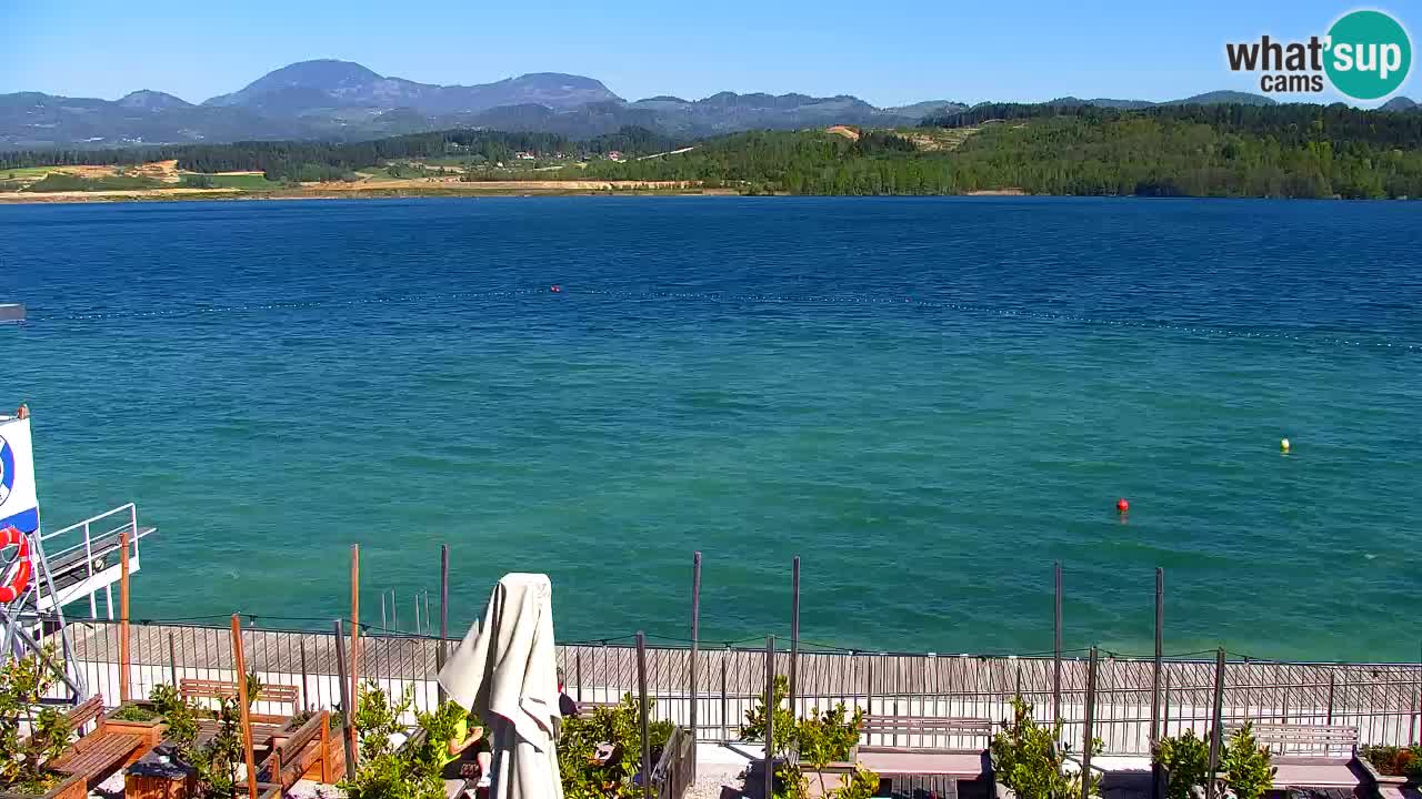 Webcam Lago di Velenje – Spiaggia di Velenje in diretta