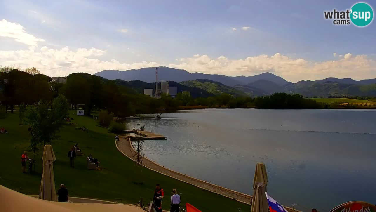 Velenje Lake Webcam – Live from Velenje Beach
