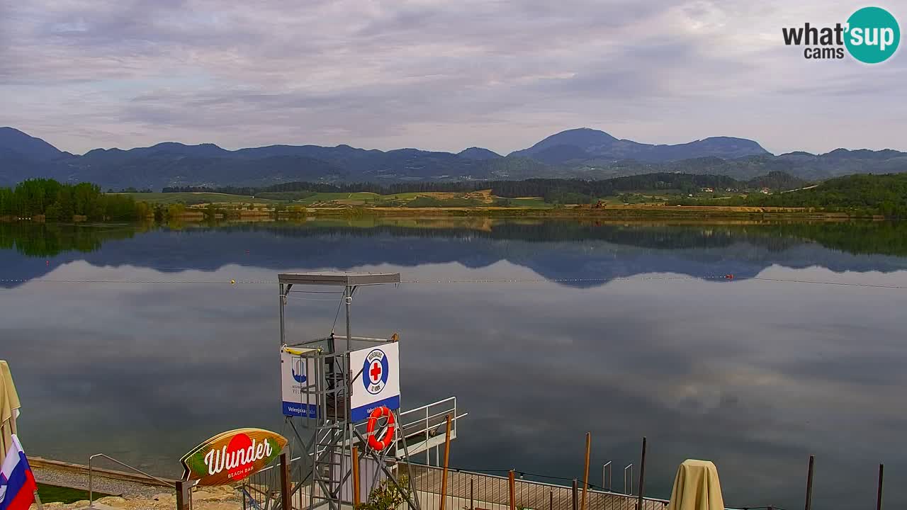 Webcam Lago di Velenje – Spiaggia di Velenje in diretta