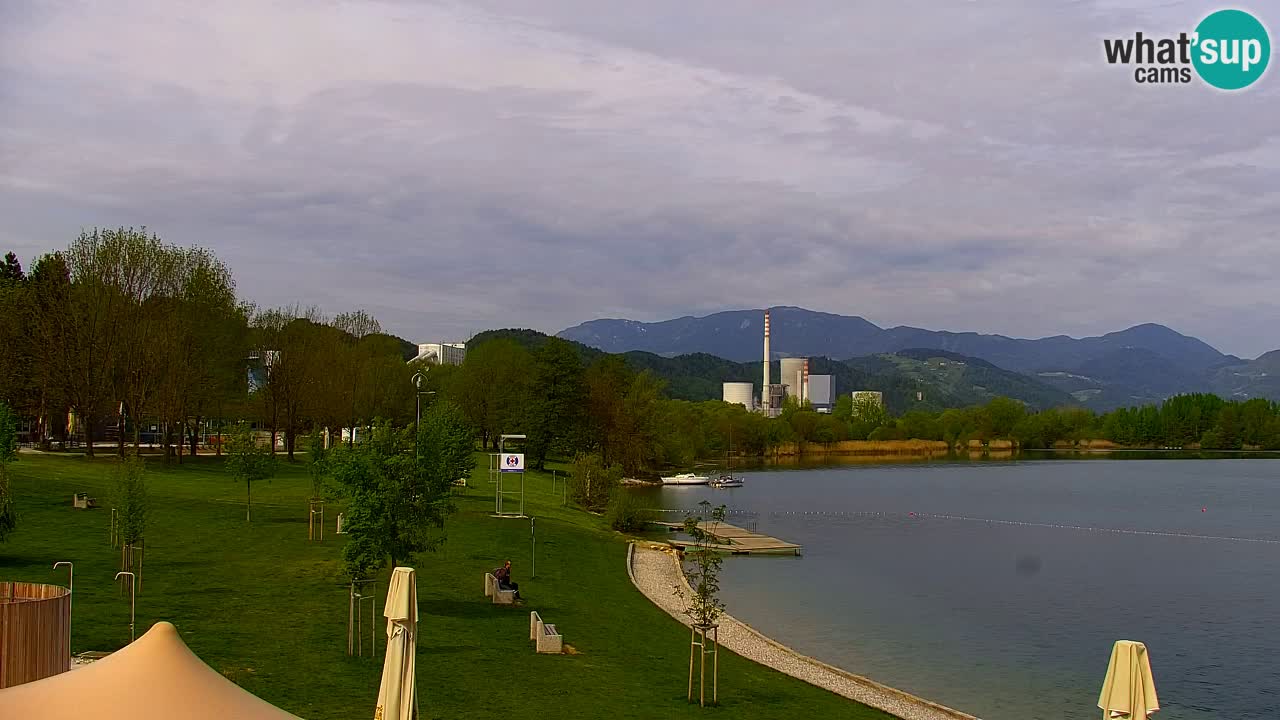 Webcam Lago di Velenje – Spiaggia di Velenje in diretta