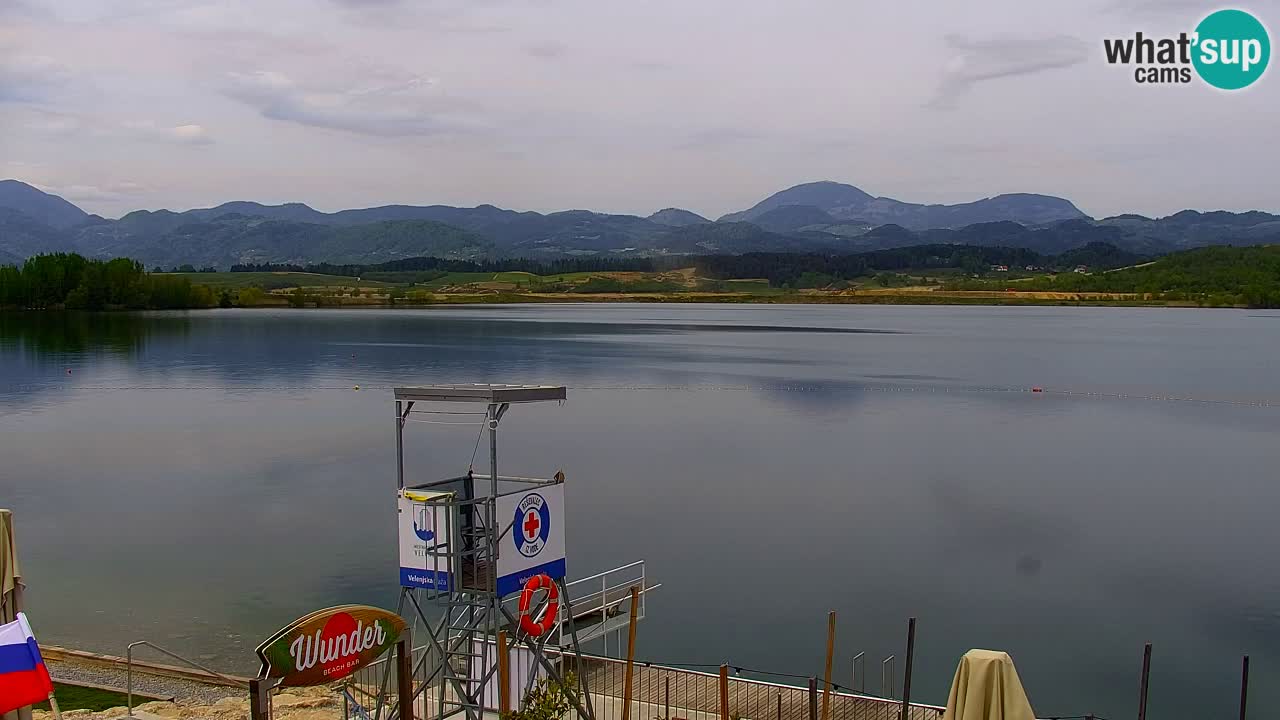Webcam Lago di Velenje – Spiaggia di Velenje in diretta