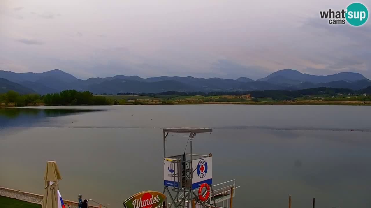 Webcam lac de Velenje – Vue en direct depuis Velenje Beach