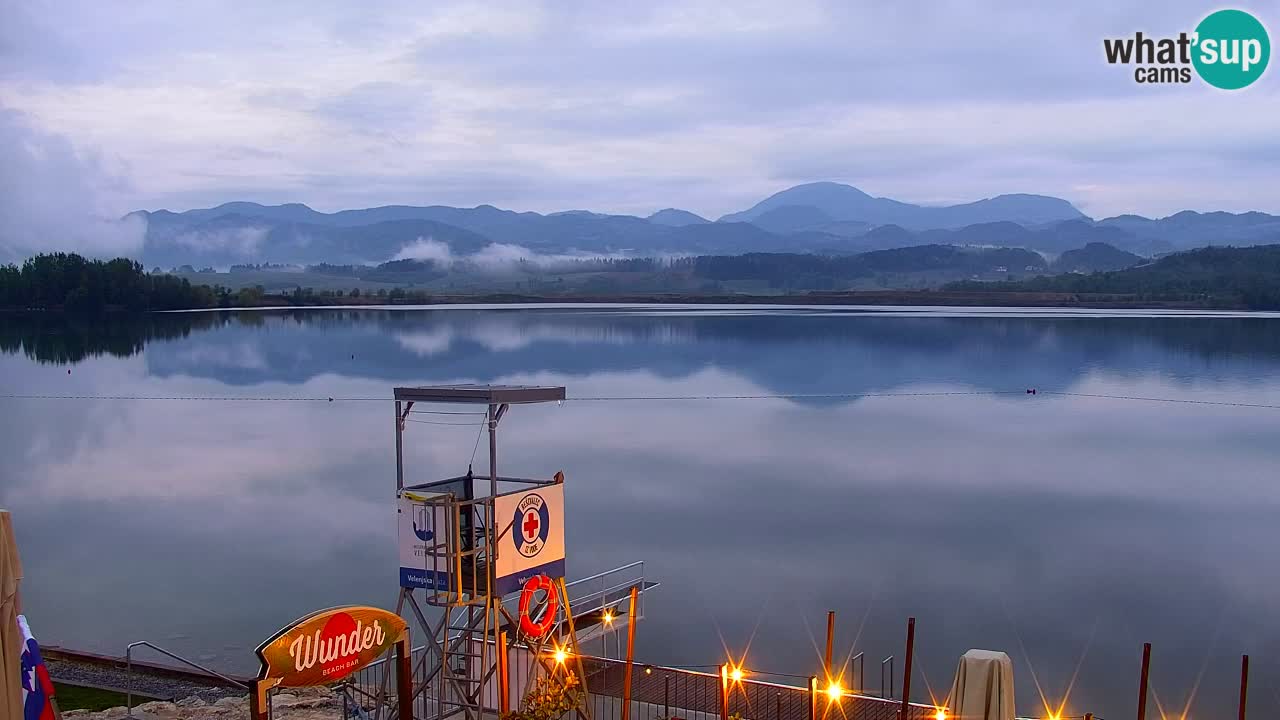 Webcam lac de Velenje – Vue en direct depuis Velenje Beach