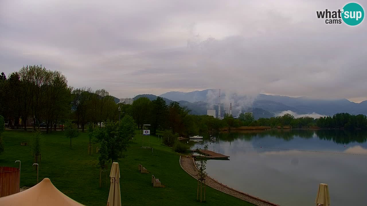 Webcam Lago di Velenje – Spiaggia di Velenje in diretta