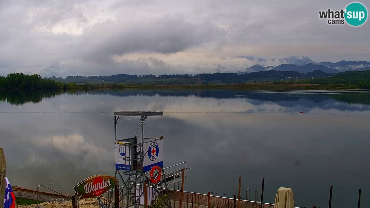 Webcam lago Velenje – Vista en directo desde Velenje Beach