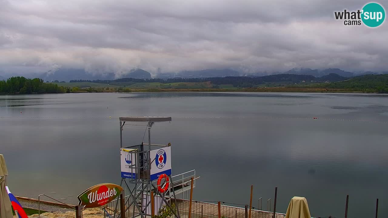 Webcam Lago di Velenje – Spiaggia di Velenje in diretta