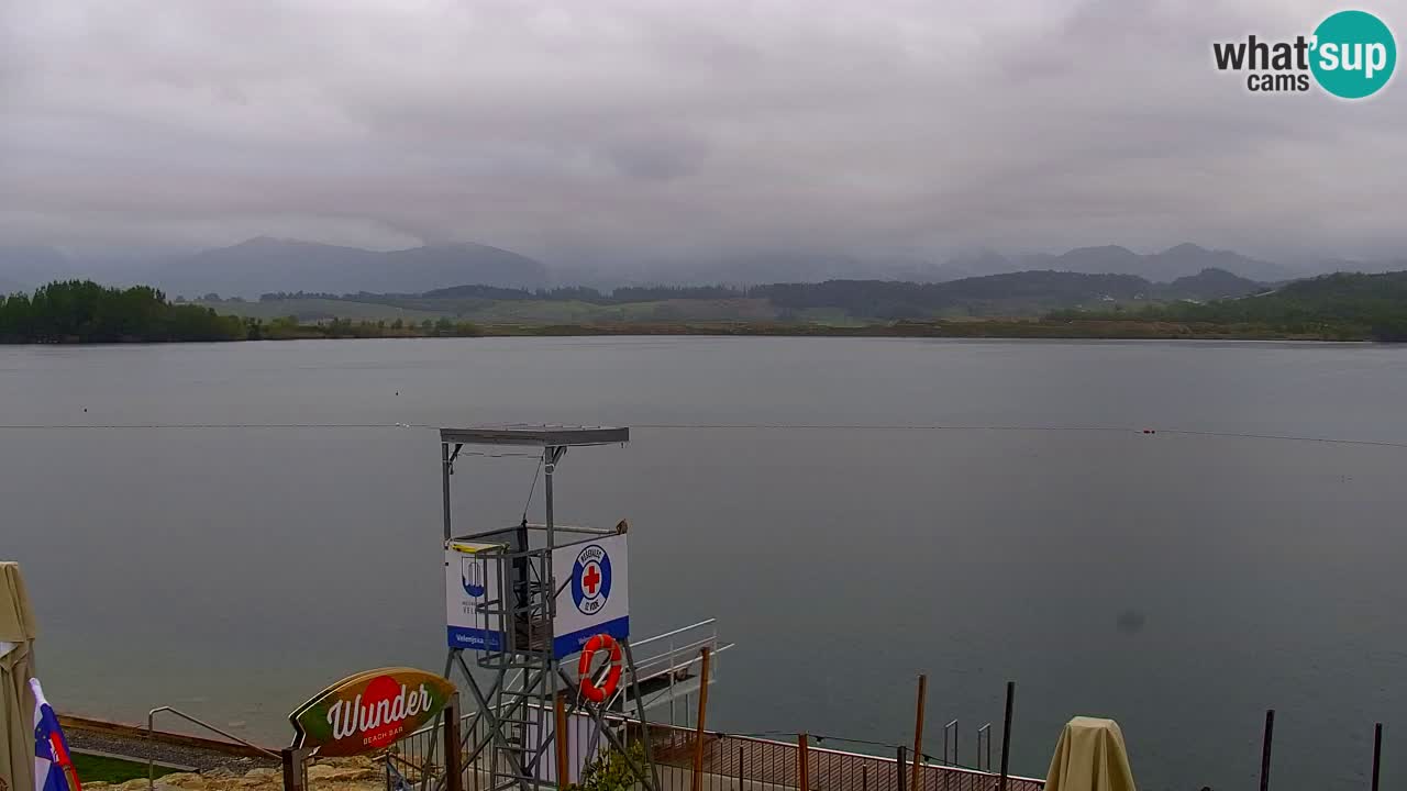 Webcam Lago di Velenje – Spiaggia di Velenje in diretta
