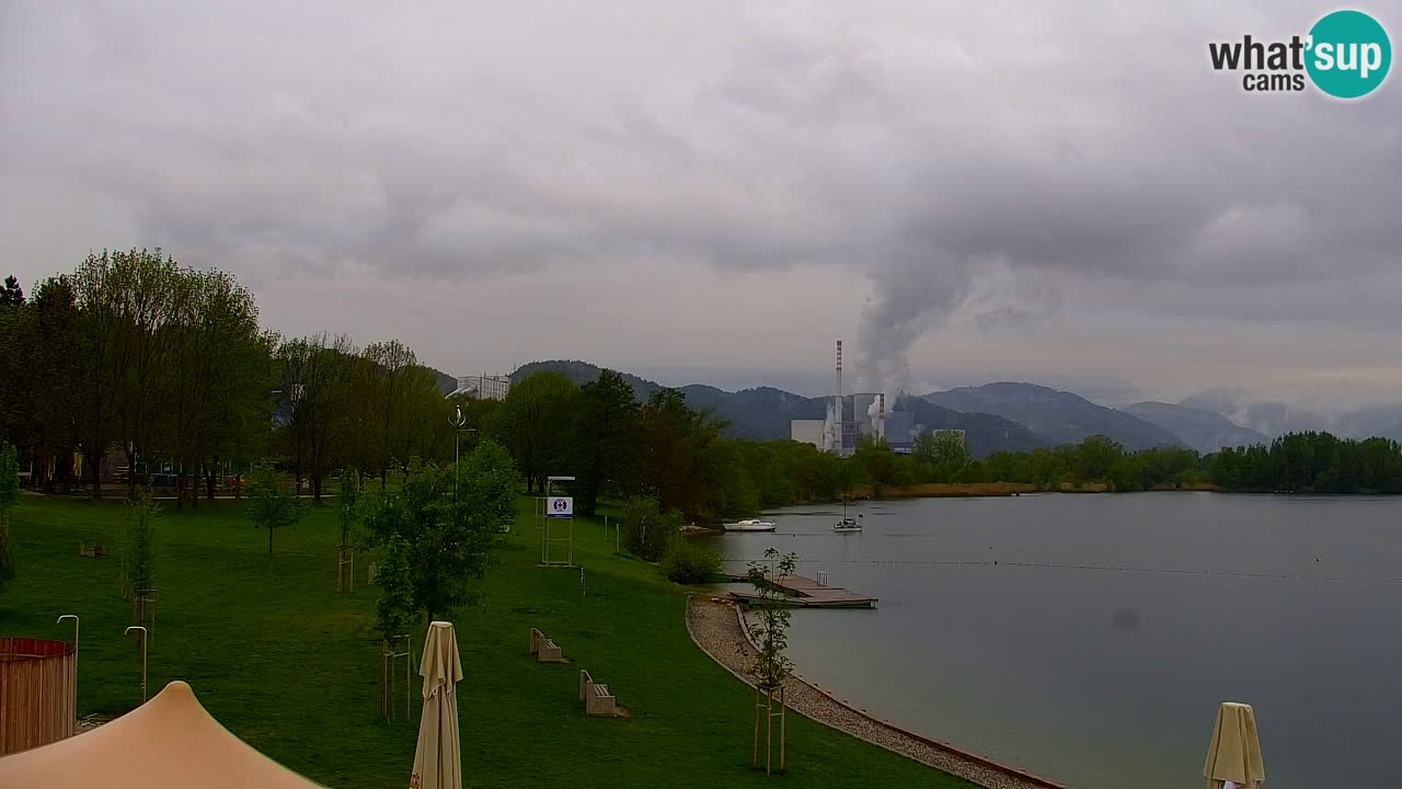 Web kamera Velenjsko jezero – Plaža Velenje uživo