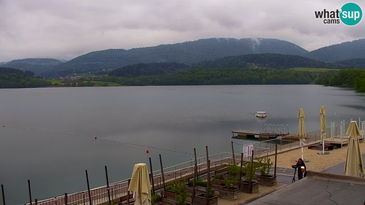Webcam Lago di Velenje – Spiaggia di Velenje in diretta