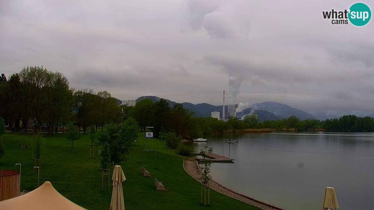 Velenje Lake Webcam – Live from Velenje Beach