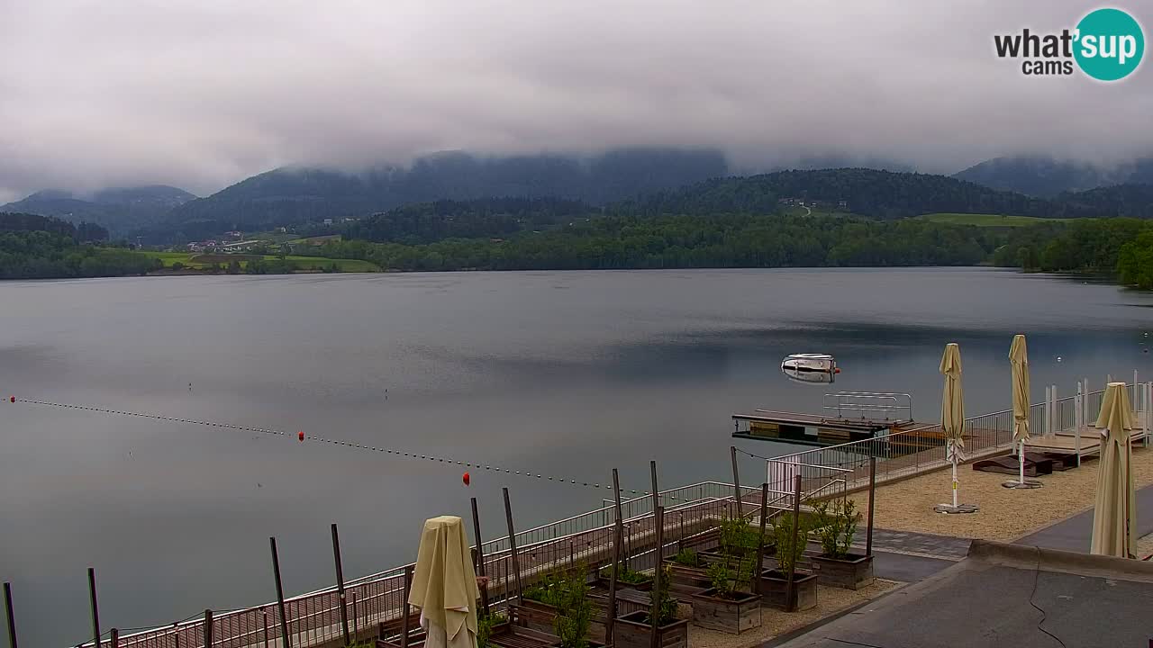 Webcam lago Velenje – Vista en directo desde Velenje Beach