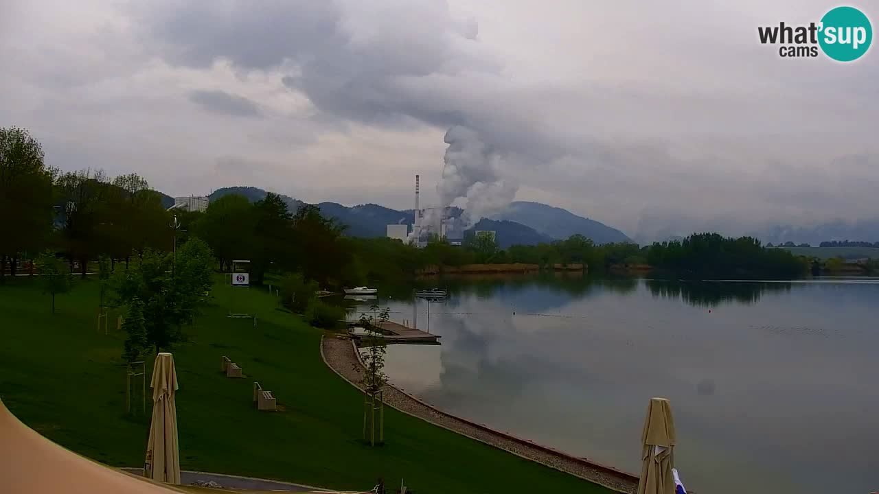 Velenje Lake Webcam – Live from Velenje Beach