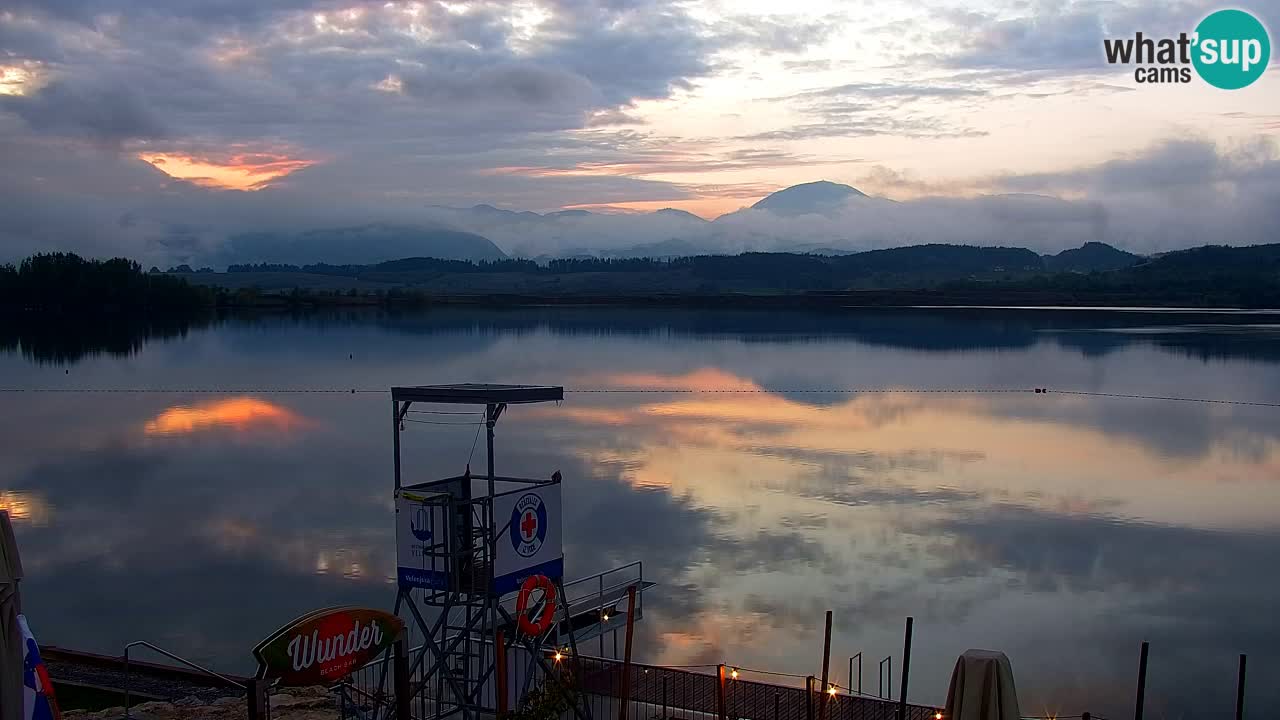 Webcam Lago di Velenje – Spiaggia di Velenje in diretta