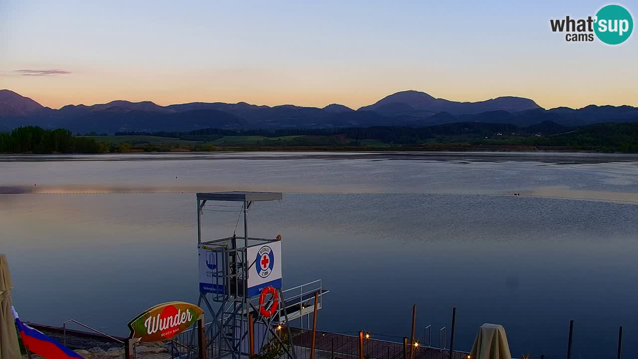 Webcam lac de Velenje – Vue en direct depuis Velenje Beach