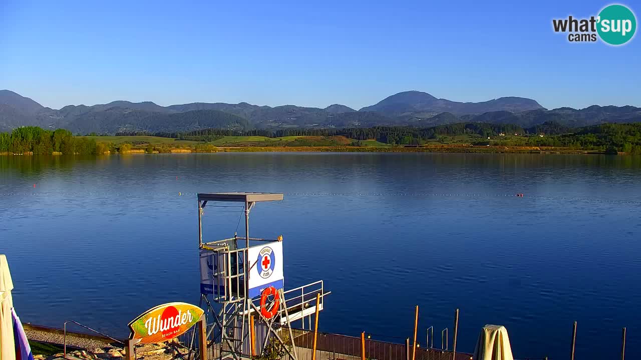 Webcam lago Velenje – Vista en directo desde Velenje Beach