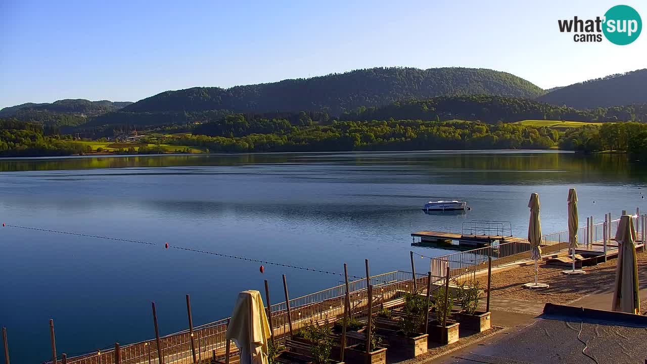 Webcam lac de Velenje – Vue en direct depuis Velenje Beach