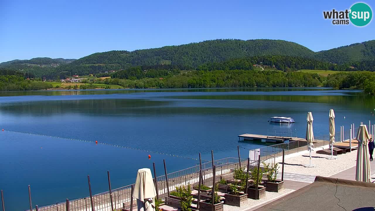 Web kamera Velenjsko jezero – Plaža Velenje uživo