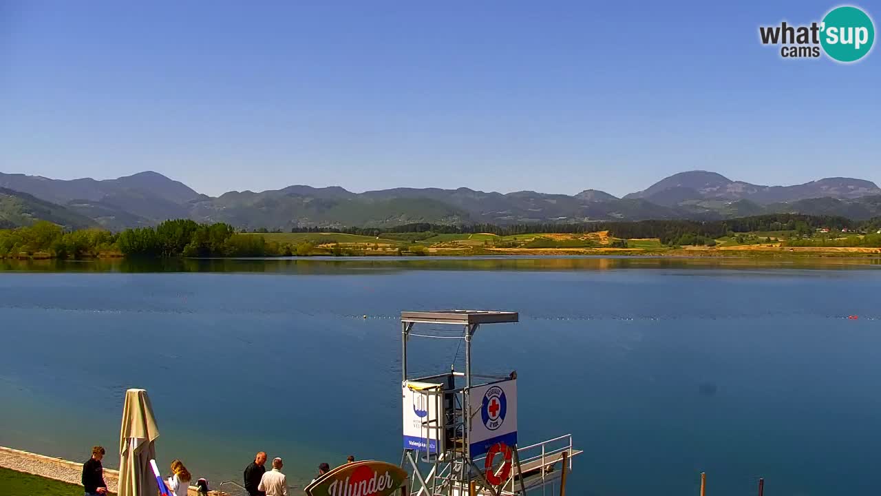 Webcam Lago di Velenje – Spiaggia di Velenje in diretta
