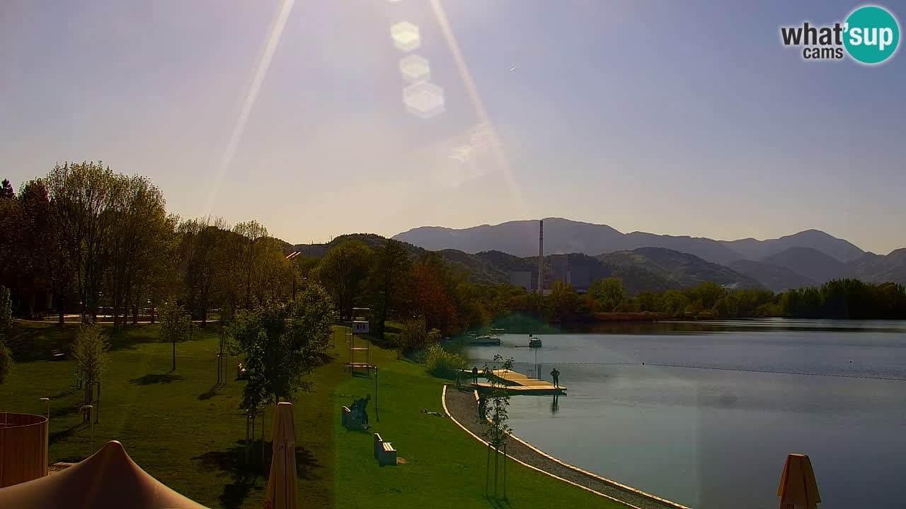 Velenje Lake Webcam – Live from Velenje Beach