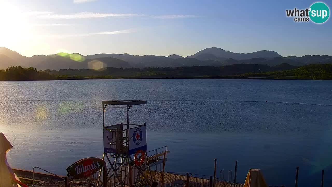 Webcam lago Velenje – Vista en directo desde Velenje Beach
