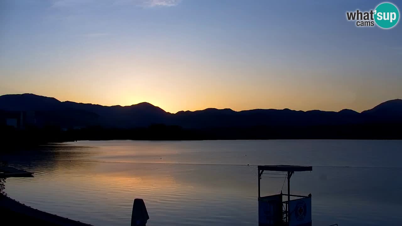 Webcam lac de Velenje – Vue en direct depuis Velenje Beach