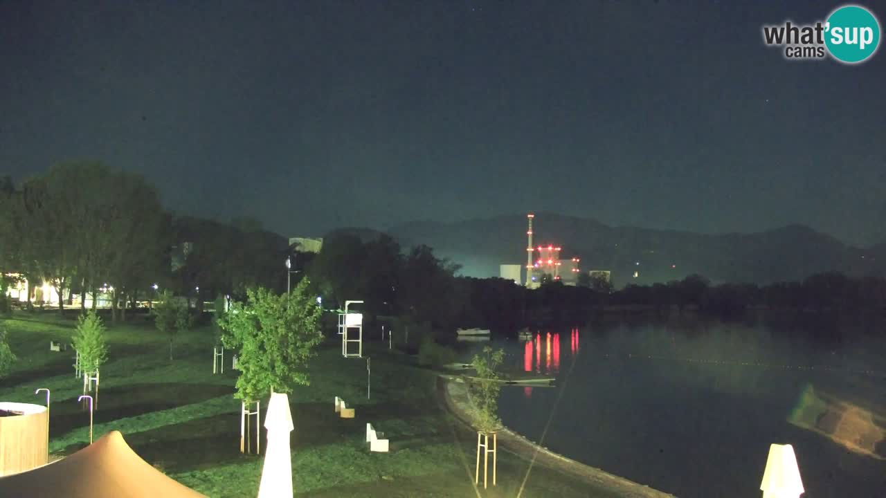 Web kamera Velenjsko jezero – Plaža Velenje uživo