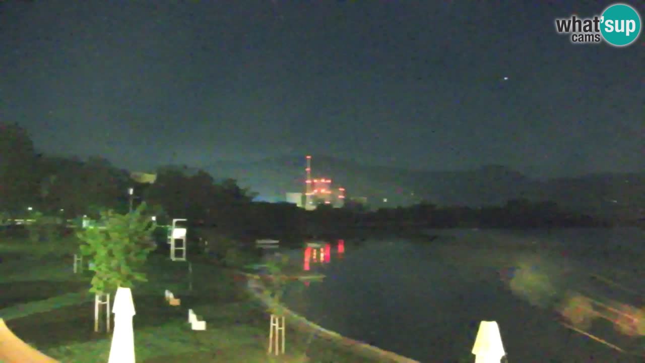 Webcam lago Velenje – Vista en directo desde Velenje Beach