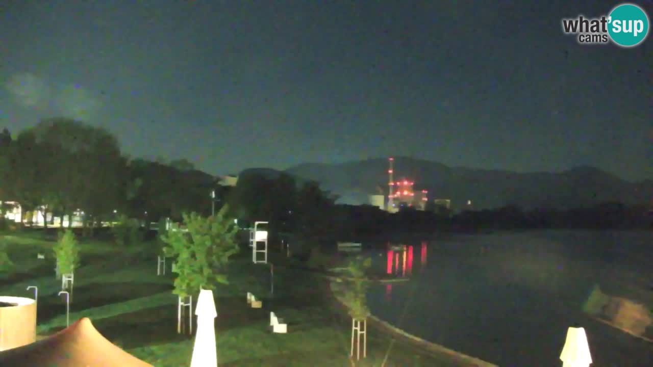 Webcam lac de Velenje – Vue en direct depuis Velenje Beach