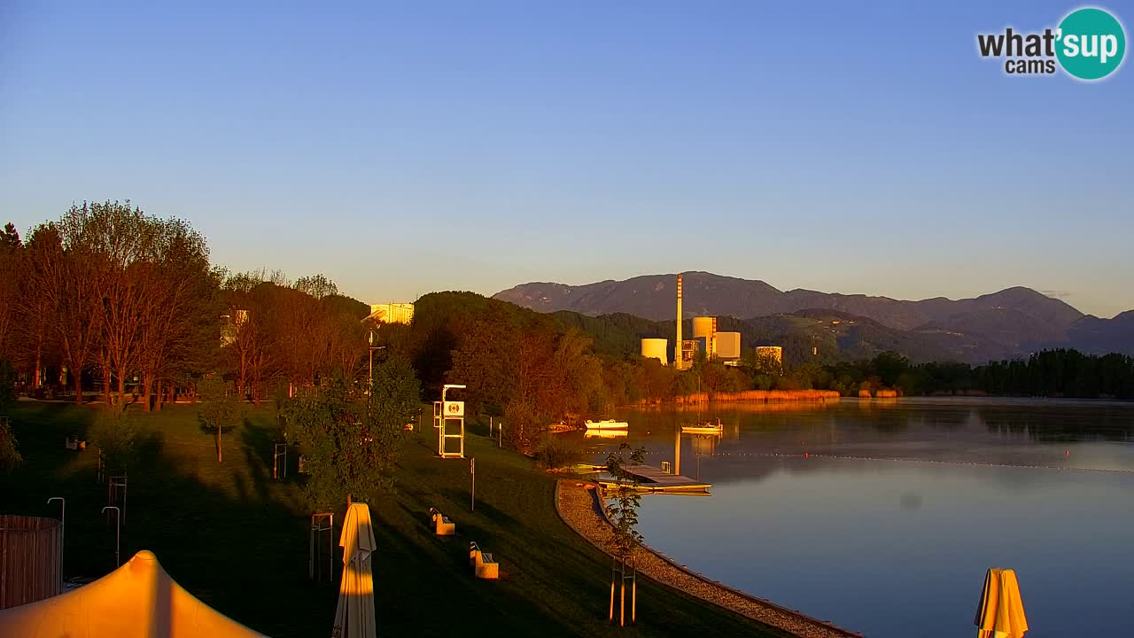 Webcam Lago di Velenje – Spiaggia di Velenje in diretta