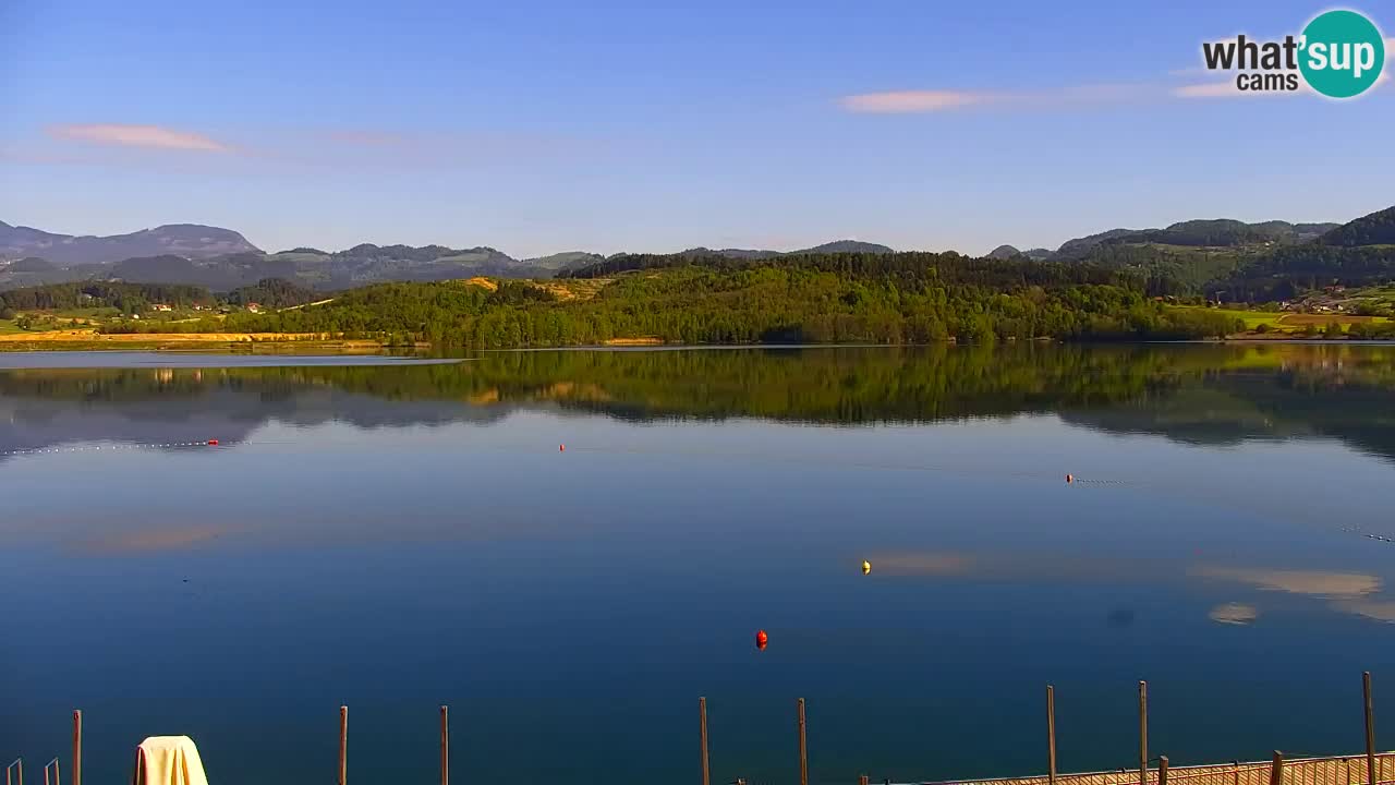 Web kamera Velenjsko jezero – Plaža Velenje uživo