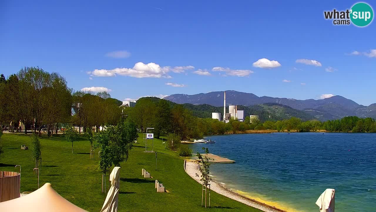 Webcam Lago di Velenje – Spiaggia di Velenje in diretta
