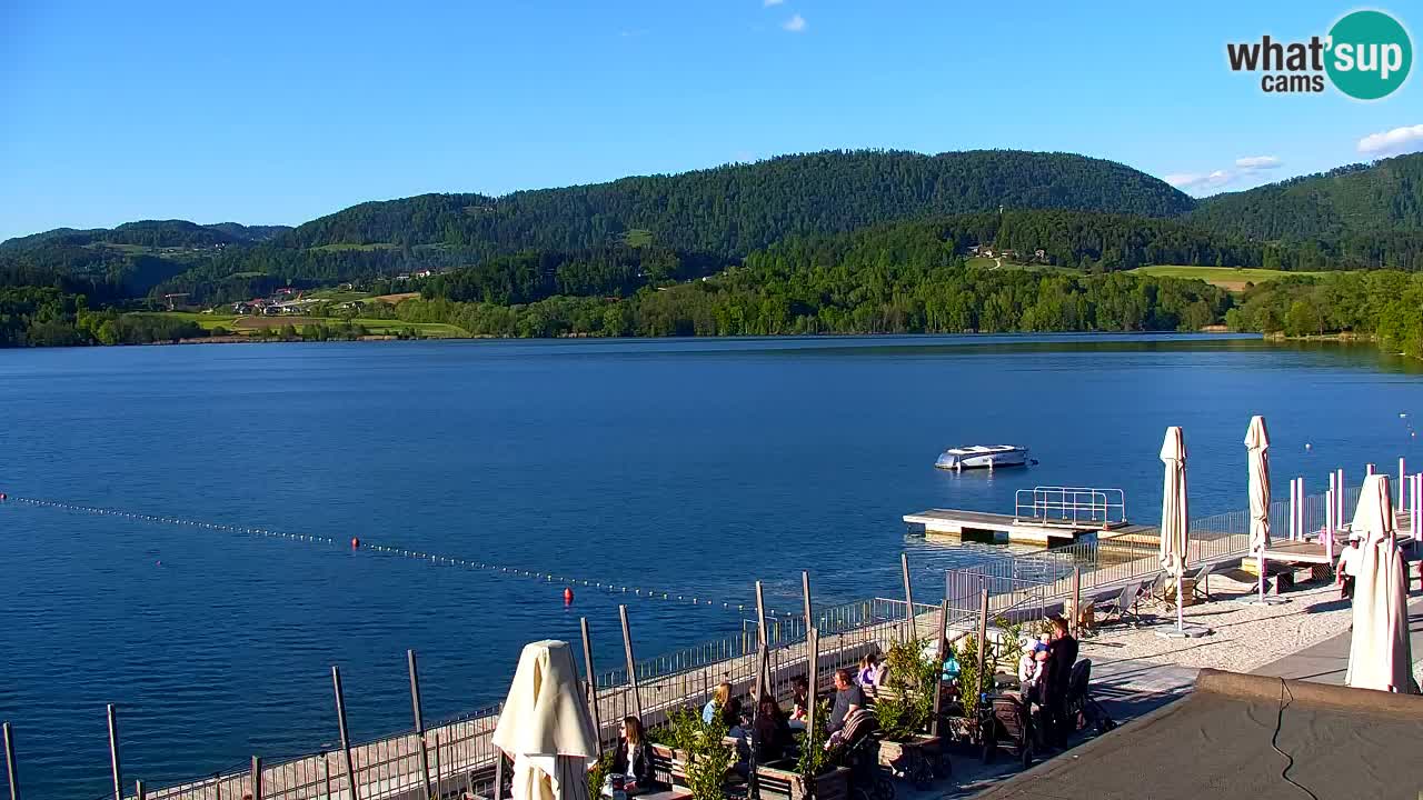 Webcam lago Velenje – Vista en directo desde Velenje Beach