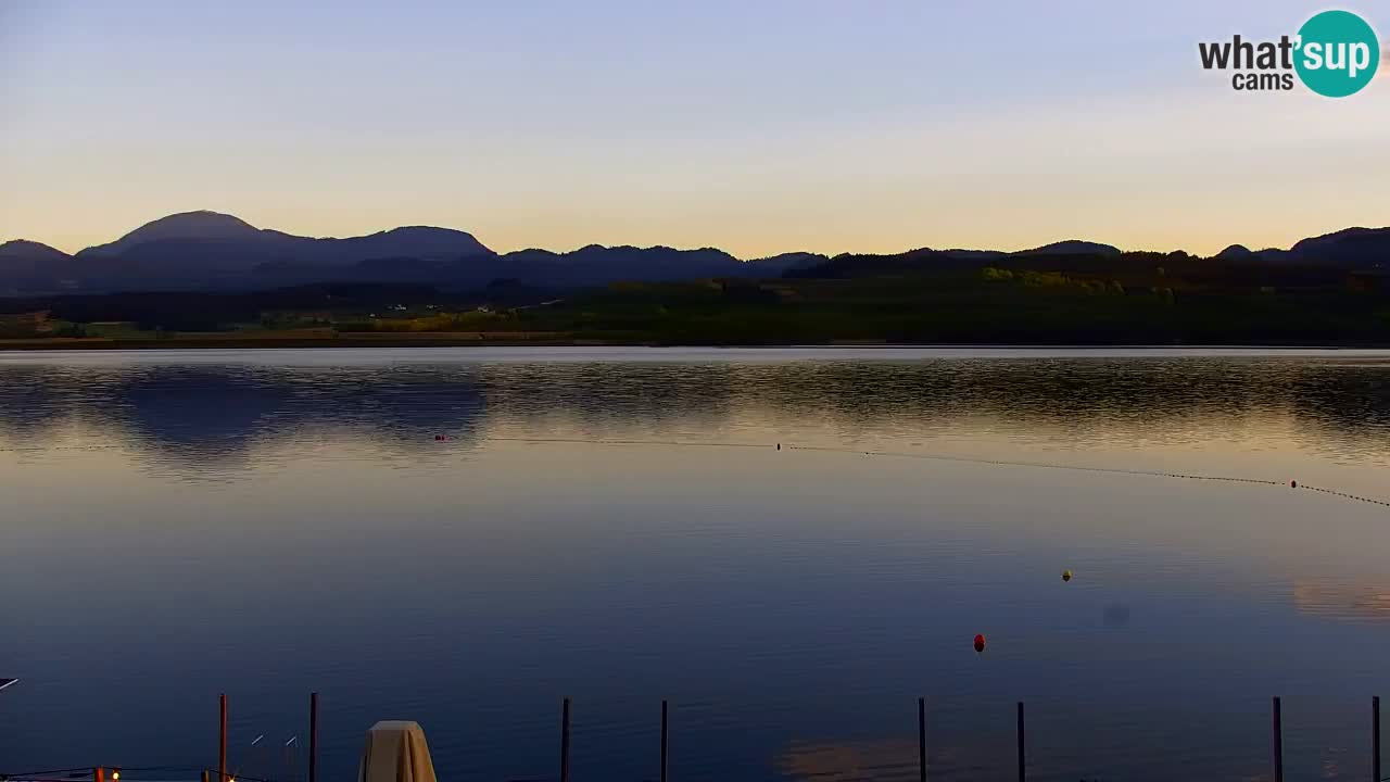 Webcam lago Velenje – Vista en directo desde Velenje Beach
