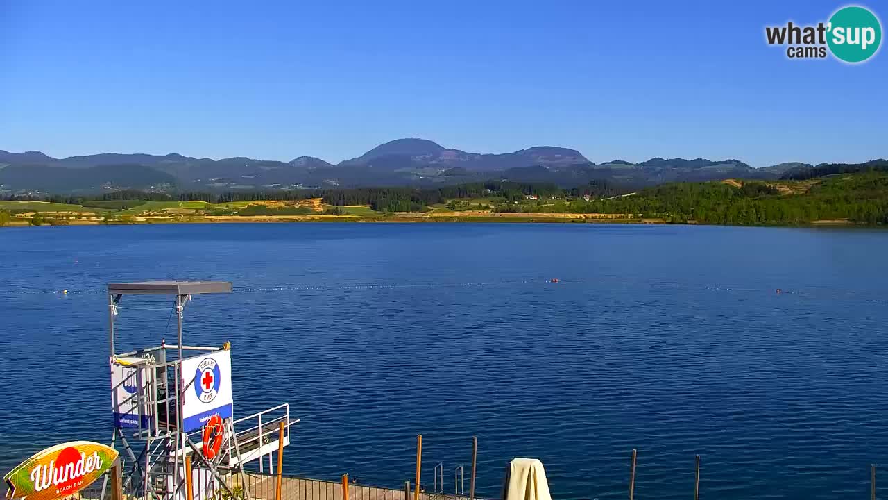 Velenje Lake Webcam – Live from Velenje Beach