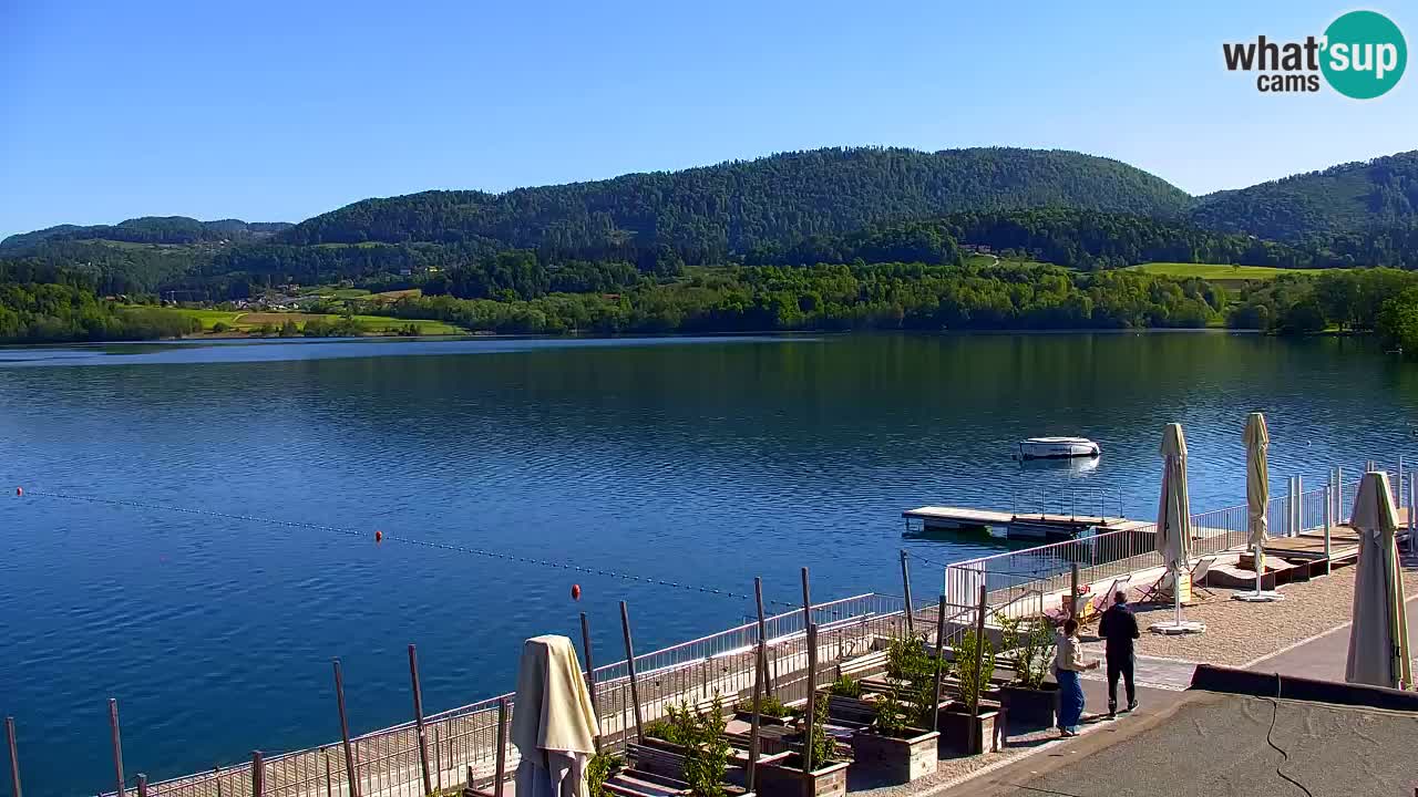 Webcam lago Velenje – Vista en directo desde Velenje Beach