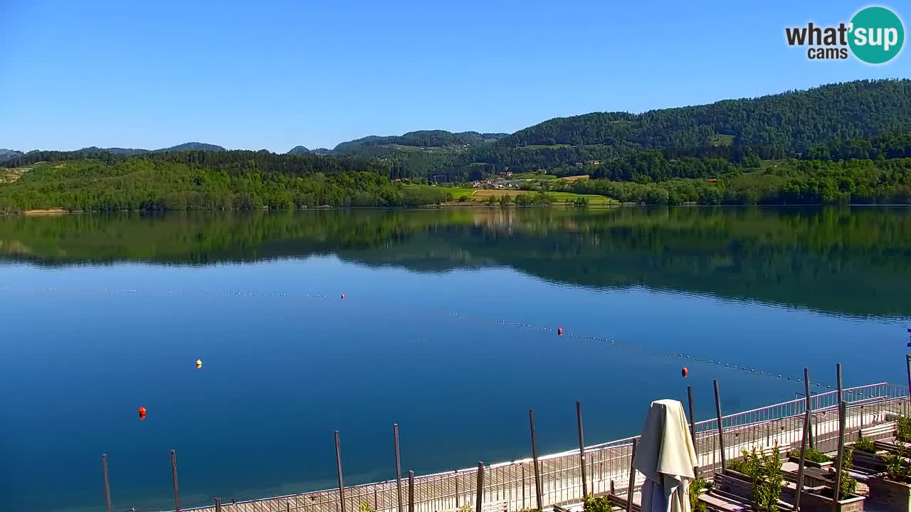Webcam lac de Velenje – Vue en direct depuis Velenje Beach