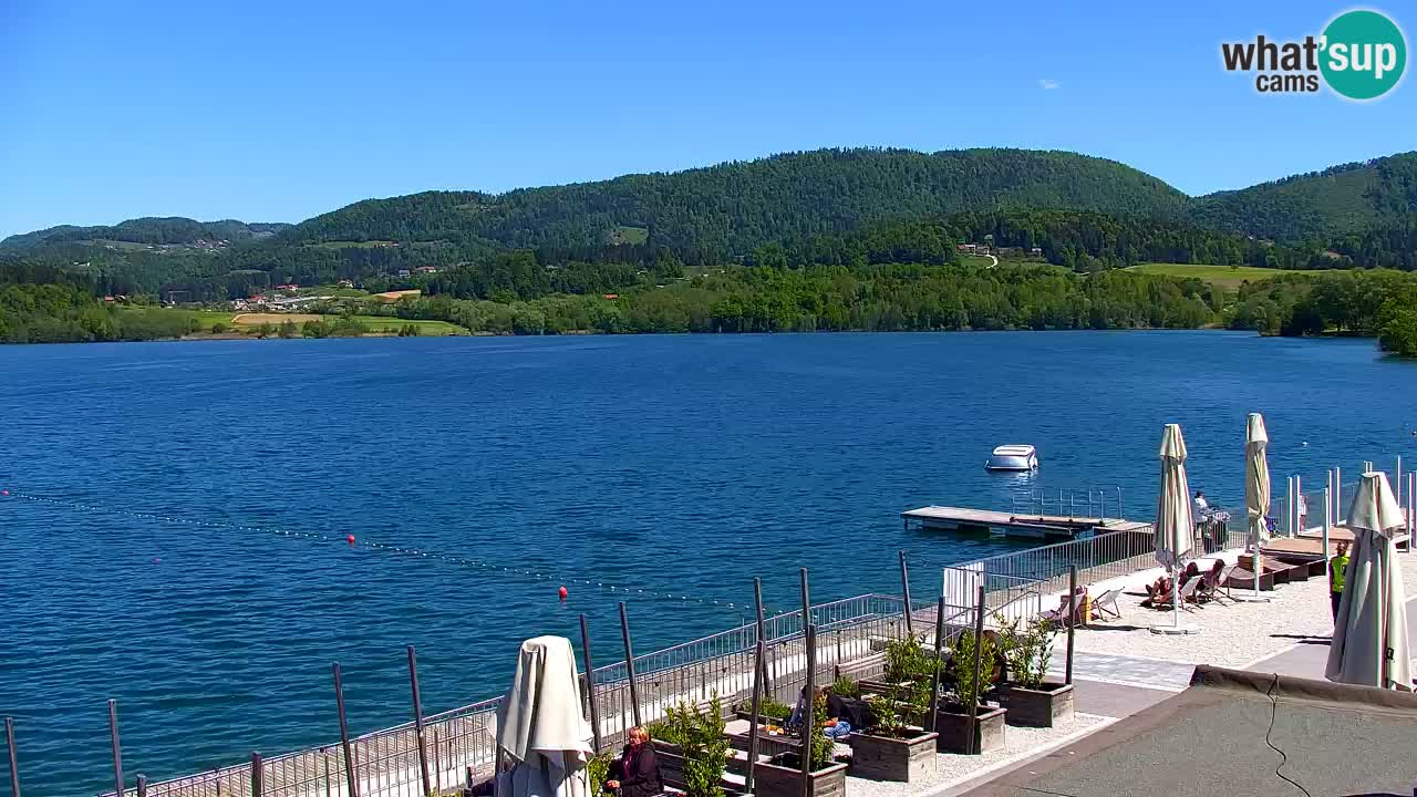Webcam lac de Velenje – Vue en direct depuis Velenje Beach