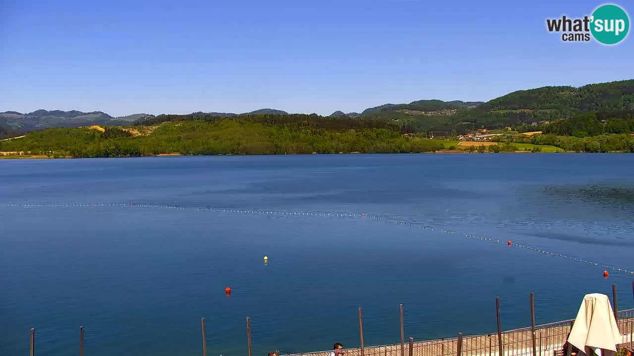 Webcam Lago di Velenje – Spiaggia di Velenje in diretta