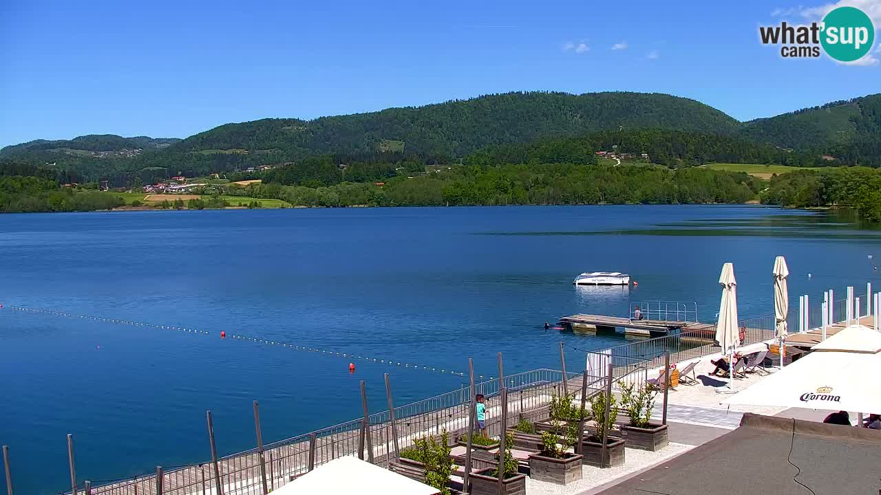 Webcam Lago di Velenje – Spiaggia di Velenje in diretta