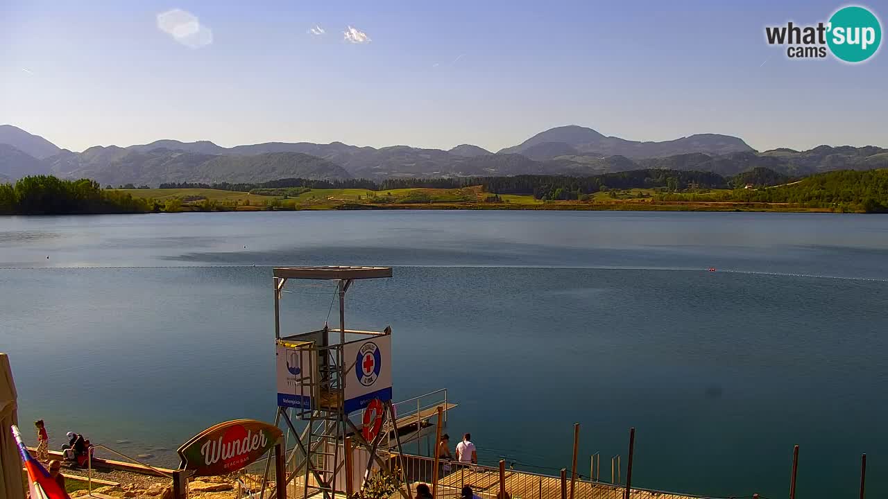 Webcam Lago di Velenje – Spiaggia di Velenje in diretta