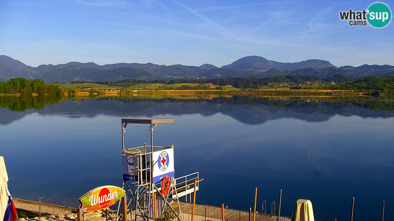 Web kamera Velenjsko jezero – Plaža Velenje uživo