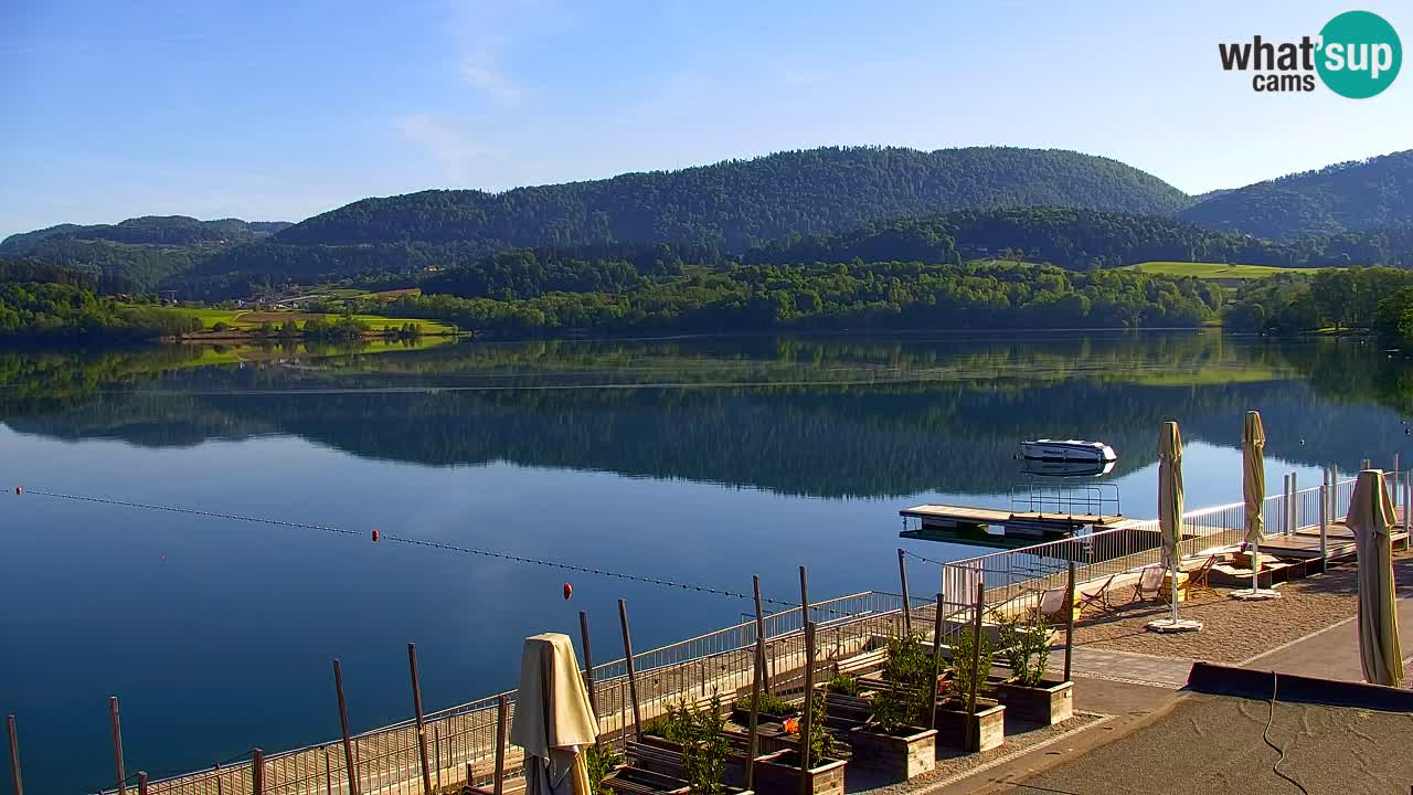 Webcam lac de Velenje – Vue en direct depuis Velenje Beach