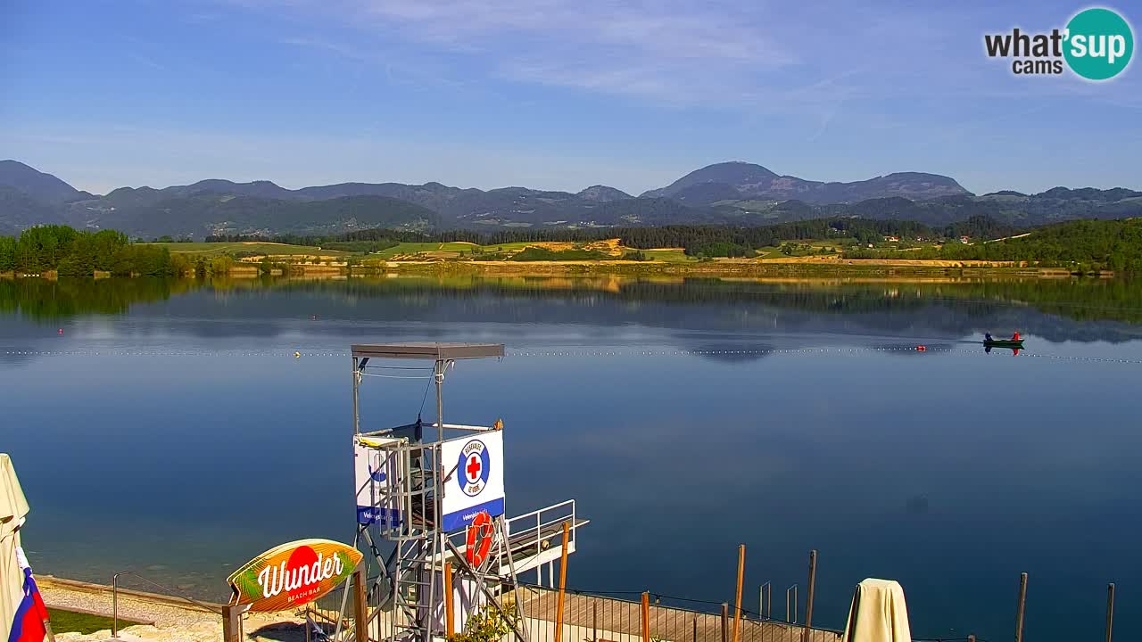 Webcam lac de Velenje – Vue en direct depuis Velenje Beach