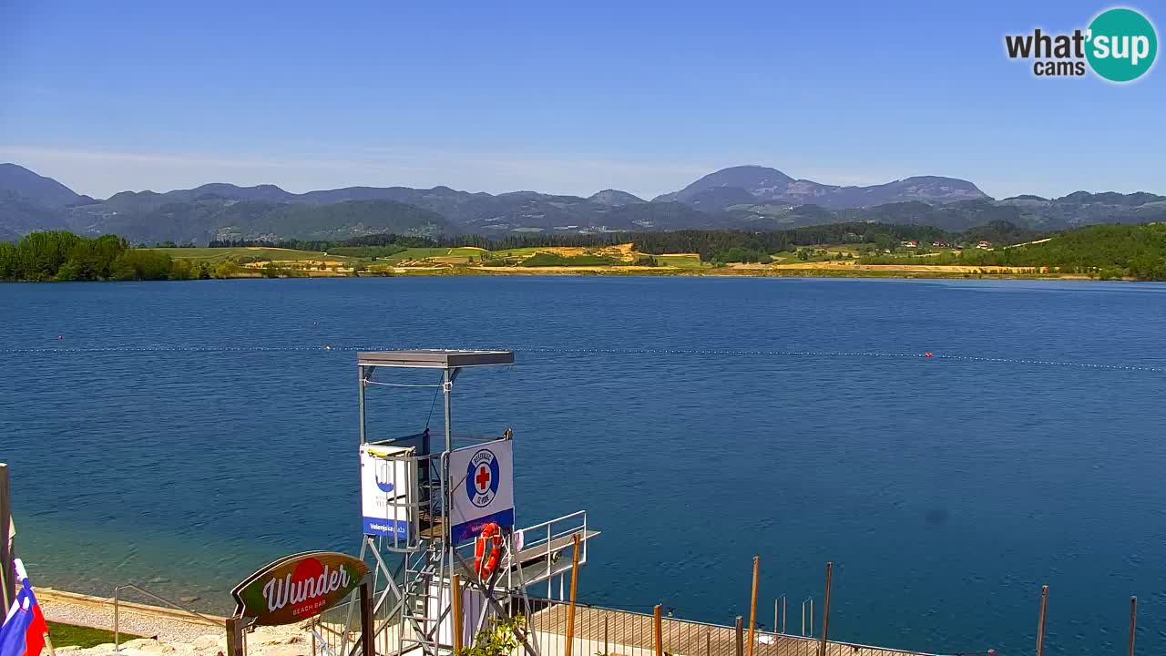 Velenje Lake Webcam – Live from Velenje Beach