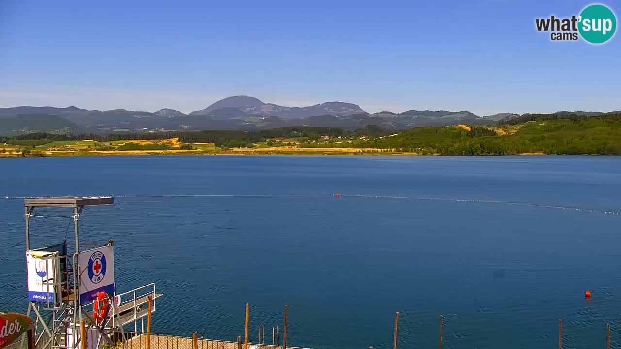 Webcam Lago di Velenje – Spiaggia di Velenje in diretta