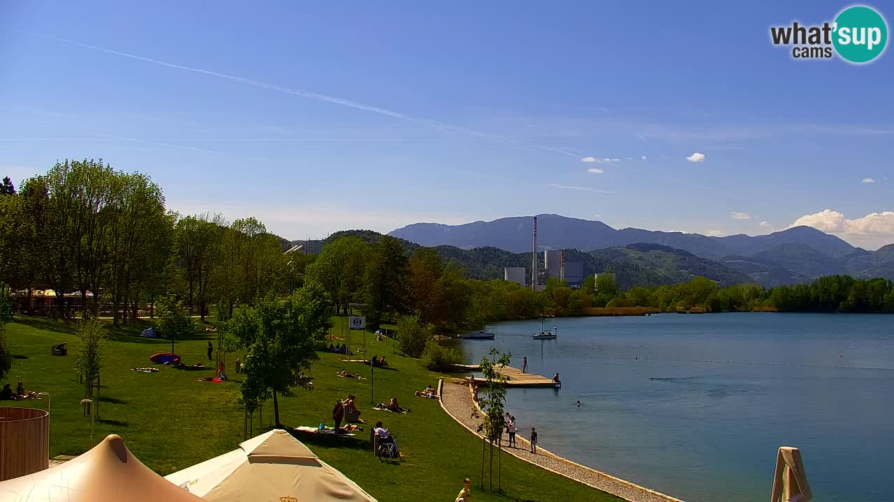Velenje Lake Webcam – Live from Velenje Beach