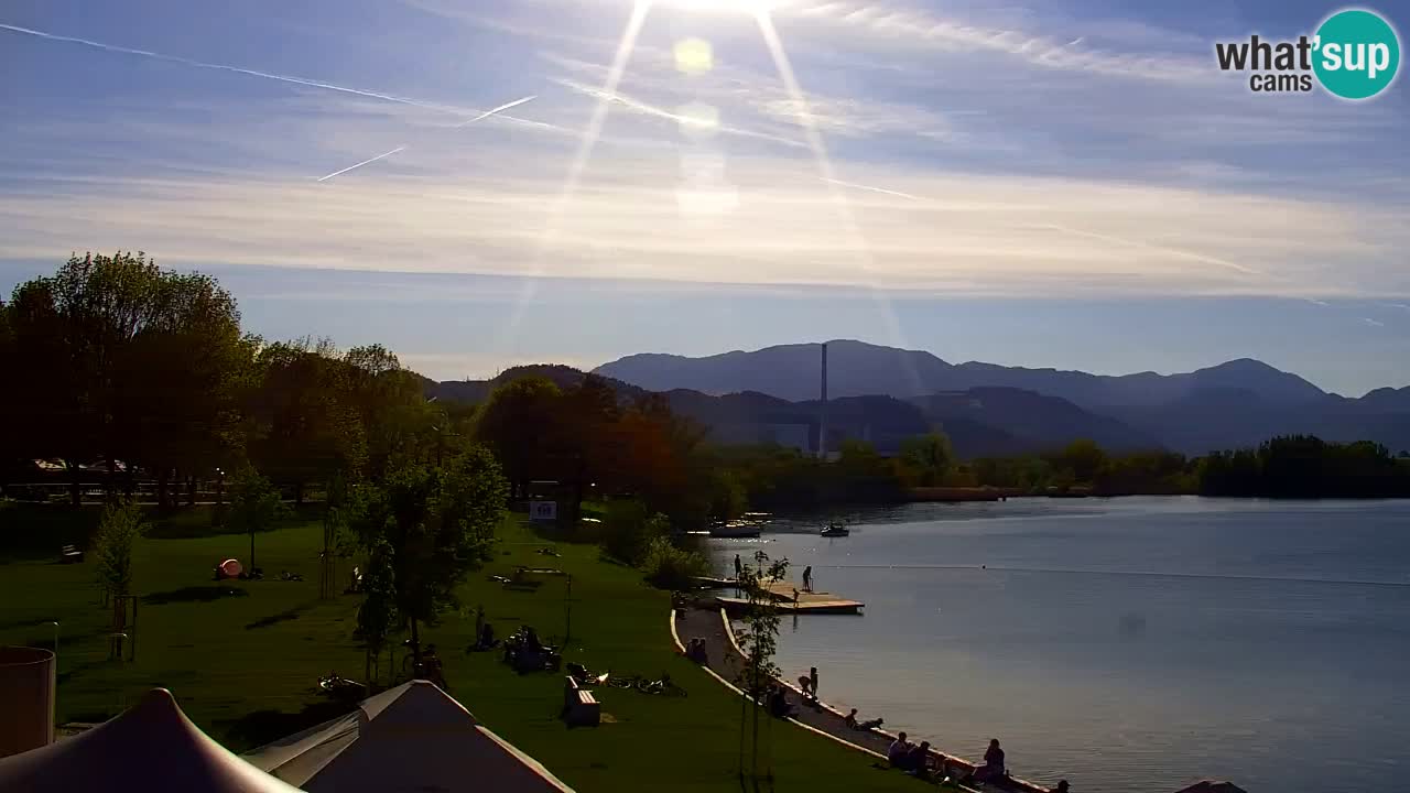 Web kamera Velenjsko jezero – Plaža Velenje uživo