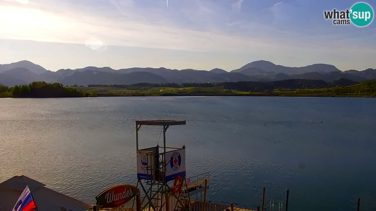 Velenje Lake Webcam – Live from Velenje Beach