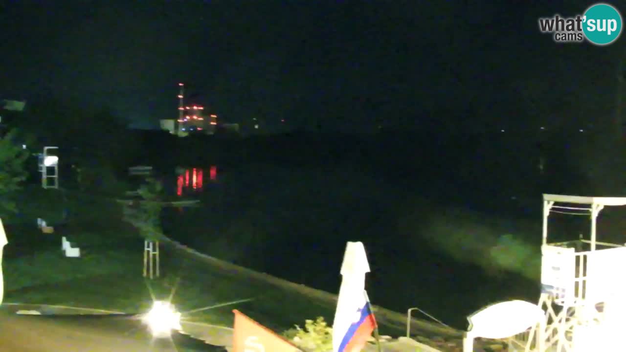 Webcam lago Velenje – Vista en directo desde Velenje Beach