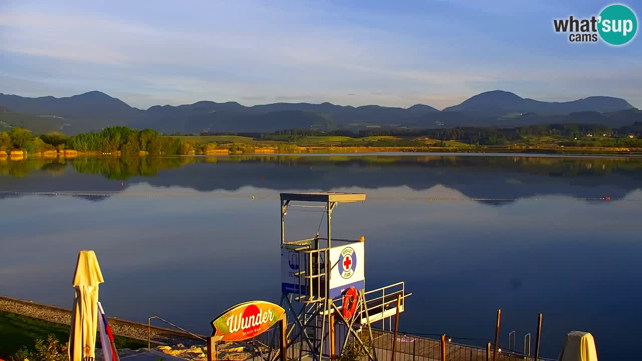 Web kamera Velenjsko jezero – Plaža Velenje uživo